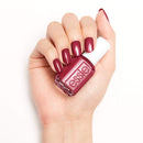 essie Nail Polish, Not Red-y for Bed Collection, Gossip N' Spill, Muted Red Rose with Pearl Finish, 0.46 Ounce essie