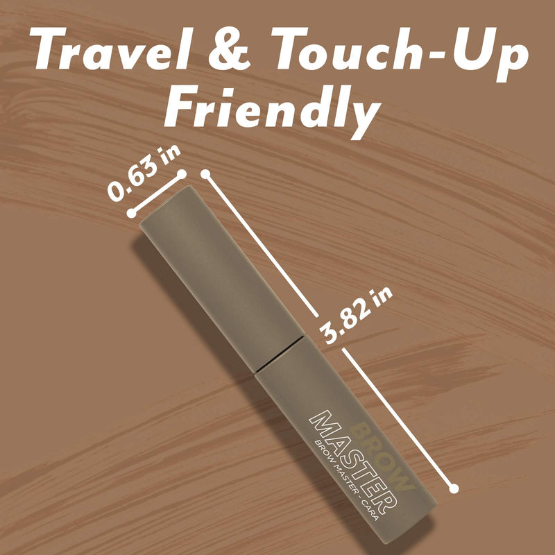 I'M MEME Brow Master-cara | 01 Light Brown | Fixing & Setting Eyebrow Gel for Full Tinted Eyebrows | K-beauty I'M MEME