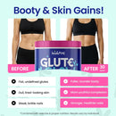Glute Y Glow by Amatemas – Women's Creatine + Biotin Supplement for Muscle Growth, Glute Support, Hair Skin & Nails – Horchata Flavor – Energy Support – Lean Muscle – Daily Performance Blend Infinity Warehouse