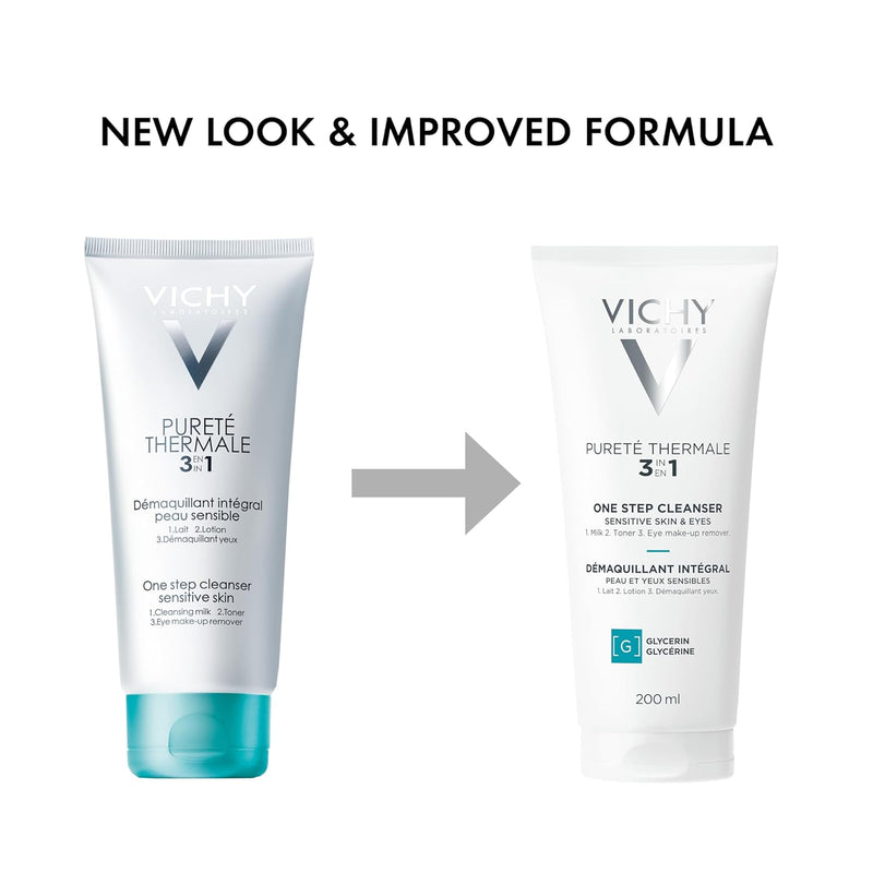 Vichy Pureté Thermale One Step Cleanser for Sensitive Skin. Infinity Warehouse
