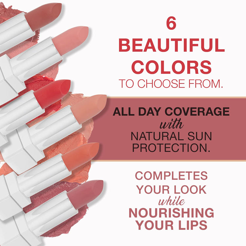 bellapierre Mineral Lipstick | Richly Pigmented Mineral Lipstick | 100% Natural Formulation | Non-Toxic, Cruelty and Paraben Free | Sun Protection | Long Lasting Nourishing Color – Catwalk bellapierre