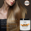 KERAZON Hair Botox Treatment 8oz/236ml provides smoothing, deep hydration, nutrition, shine, softness, volume control and hair smoothness. Formaldehyde Free. Packaging may vary. Kerazon Professional