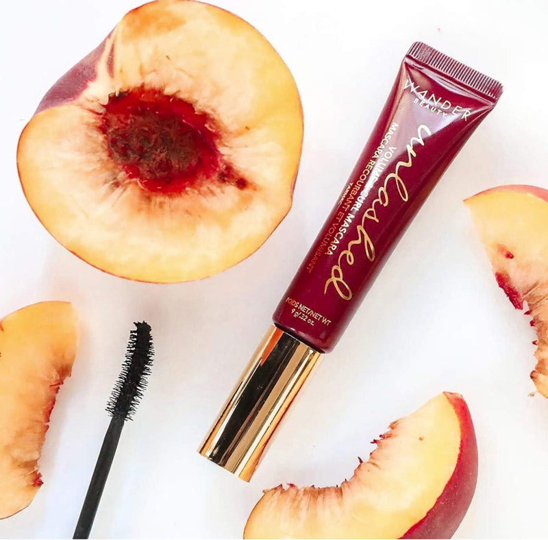 Black Mascara Volume and Length: WANDER BEAUTY UNLASHED VOLUME & CURLING MASCARA - Cruelty Free & Gluten Free. Lash Conditioning, Strengthening, Lengthening Mascara, Volumizing Mascara Eye Makeup - 1 Pack Wander Beauty