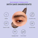 Wonderskin Wonder Blading Brow Stain & Go Masque - Long Lasting Eye Brow Tint, Transfer Proof and Smudge Proof Eyebrow Tint Stain (Dark Brunette) Infinity Warehouse
