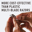 Bevel Razor Blades & Shave Cream Bundle - Includes Shaving Cream for Men & 20 Safety Razor Blades for Men, Clinically Tested to Reduce Skin Irritation and Prevent Razor Bumps Bevel