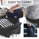 emissary Nylon Men's Toiletry Bag - Large Waterproof Shower Bag - Travel Toiletries Bag - Dopp Kitt for Men - Toiletry Bag for Men and Women - Shaving Bag for Men Travel (Blue Water-Resistant) emissary