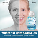 Botanical Stem Cell Ampoule for Face, Microneedling Serum, 2 Count | Hydrating facial serum ampoules for use with or without microneedling to improve the appearance of fine lines and dry skin Infinity Warehouse