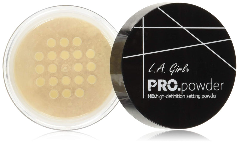 L.A. Girl HD PRO Setting Powder Banana Yellow, LAX-GPP920, 16 Ounce L.A. Girl