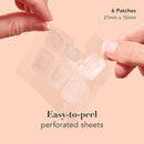Rael Miracle Microcrystal Dark Spot Cover - Hydrocolloid, Post Acne Dark Spots, Skin Care, with Skin Brightening Ingredients (6 Count) Rael