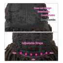 6" Black Short Dreadlock Wigs Braided Wigs for Black Women Kinky Twist Braiding Hair Faux Locs Crochet Hair Costume Cosplay Wigs Low Temperature Synthetic Fiber 200g(Brown) N/P