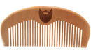 Live Bearded: Premium All-Natural Wooden Beard Comb - Anti-Static - Reduce Snagging, Beard Hair Damage and Ingrown Hairs - Keep Your Mustache Off Your Lip - Fits in Your Pocket - Easy Daily Grooming Live Bearded