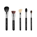 SIGMA Beauty Most Wanted Makeup Brush Set – Set of 5 Favorite Makeup Brushes for Foundation, Highlighter, Eyeshadow, Pencil Liner, and Blending (5 pcs) Infinity Warehouse