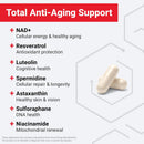 Force Factor NAD+ (NMN or Nicotinamide Riboside Alternative) with Resveratrol, Astaxanthin, Spermidine & Luteolin Complex, NAD to Support Cellular Health & Healthy Aging, 60 Capsules Infinity Warehouse