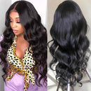 QTHAIR 12a Lace Closure Wigs Pre Plucked Natural Hairline with Baby Hair Brazilian Virgin Body Wave Human Hair Lace Frontal Closure Wigs for Black Women 4x4 Lace Closure Wigs 20 inch QTHAIR