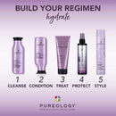 Pureology Hydrate Moisturizing Shampoo & Conditioner Bundle | For Dry, Color Treated Hair | Sulfate-Free | Vegan | Updated Packaging | 9 Fl. Oz. Pureology