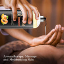 Majestic Pure Apricot Oil, 100% Pure and Natural, Cold-Pressed, Apricot Kernel Oil, Moisturizing, for Skin Care, Massage, Hair Care, and to Dilute Essential Oils, 16 fl oz MAJESTIC PURE