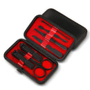 Manicure Set, Pedicure Kit, Nail Clippers, Professional Grooming Kit, Nail Tools with Luxurious Travel Case for Men and Women (7 In 1 Black) Jwxstore
