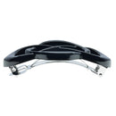 Camila Paris CP2437 French Hair Barrette Clip for Girls Black, Auromatic Clasp Strong Hold Grip Hair Clips for Women, No Slip and Durable Styling Girls Hair Accessories, Made in France Camila