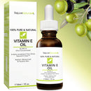 Vitamin E Oil - 100% Pure & Natural, 42,900 IU. Visibly Reduce the Look of Scars, Stretch Marks, Dark Spots & Wrinkles for Moisturized & Youthful Skin. d-alpha tocopherol (1 Fl Oz) RejuveNaturals