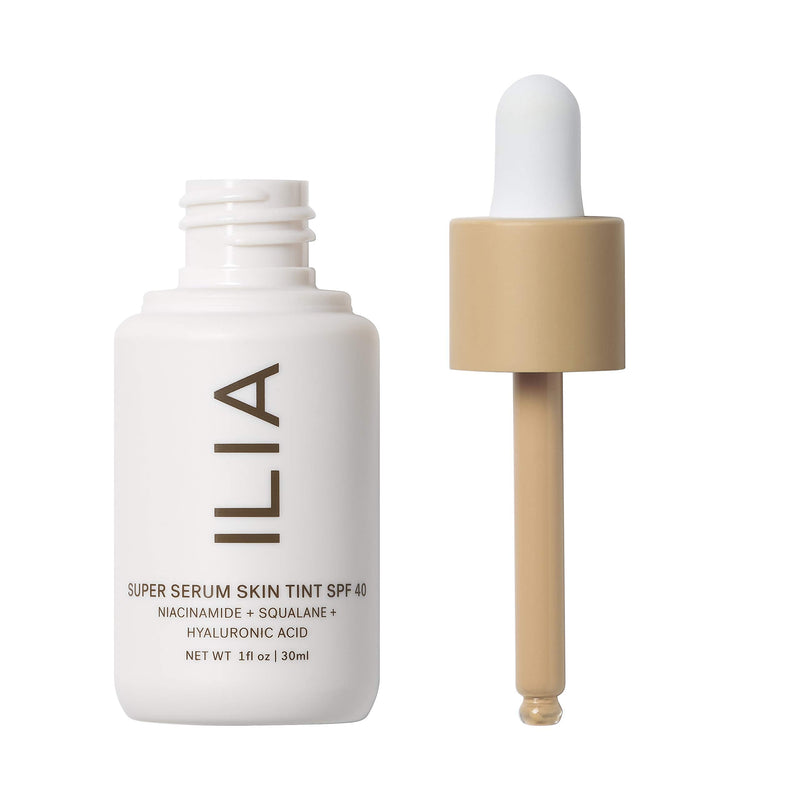 ILIA - Super Serum Skin Tint SPF 40 | Non-Toxic, Vegan, Cruelty-Free, Clean Makeup (Formosa ST-4) ILIA