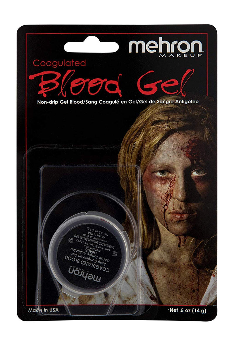 Mehron Makeup Coagulated Blood Gel (.5 oz),Red Mehron