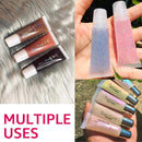 100 PACK 10ml Lip Gloss Tubes with 50 x Silver Caps + 50 x Blue Caps AMORIX