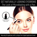BELLA BROW By Dream Look, Microblading Eyebrow Pen with Precision Applicator (Single Pack - Blonde) – As Seen On TV, Natural Looking, Smudge Proof, Waterproof, Long Lasting Dream Look Bella Brow