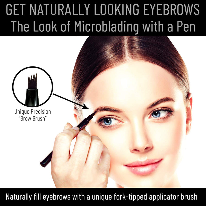 BELLA BROW By Dream Look, Microblading Eyebrow Pen with Precision Applicator (Single Pack - Blonde) – As Seen On TV, Natural Looking, Smudge Proof, Waterproof, Long Lasting Dream Look Bella Brow