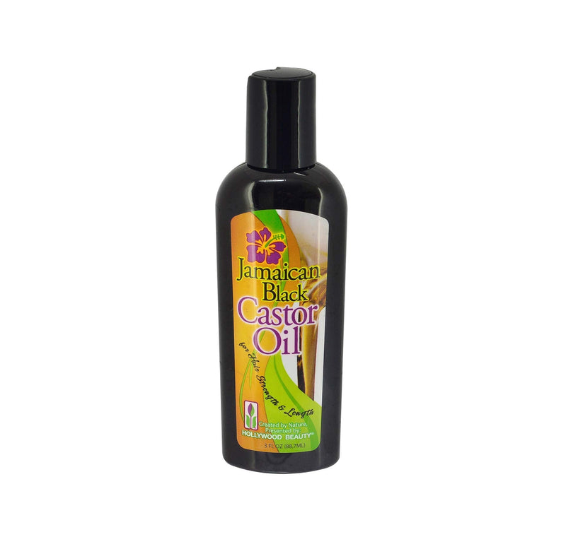Hollywood Beauty Black Jamaican Castor Oil, 3 oz (Pack of 2) Hollywood Beauty