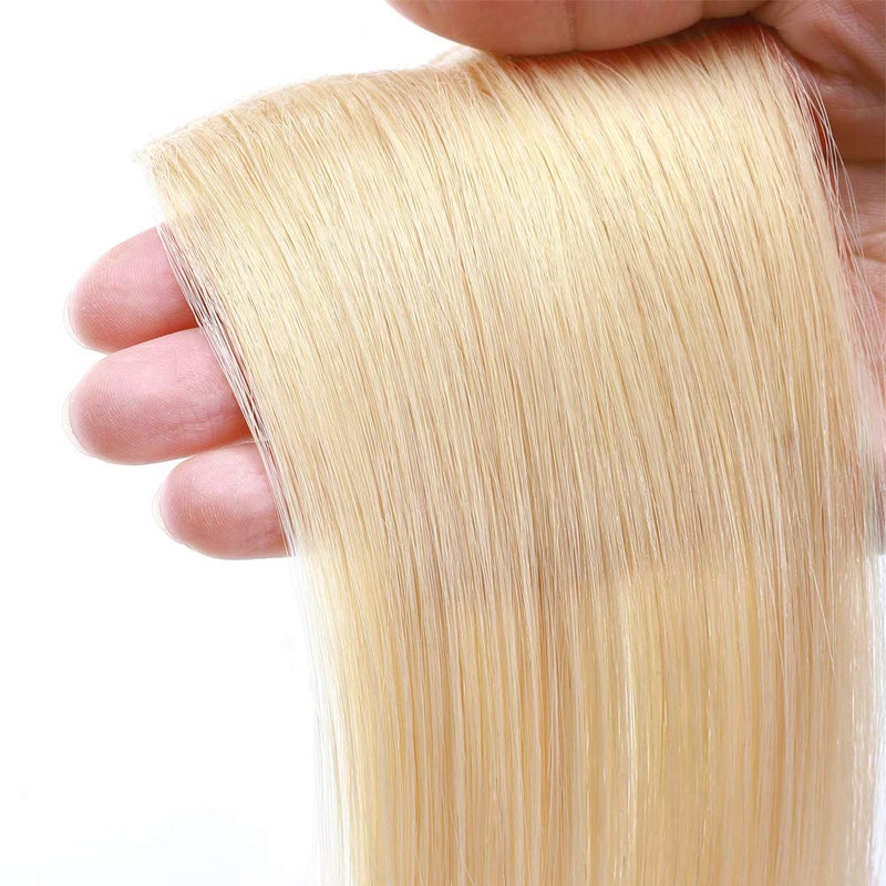 Human Hair Clip in Mini Hair Extensions for Men and Women 8 Inch