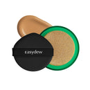 Easydew Mela B Toning Ampoule Cushion Refill - 2-in-1 Korean Skin Care & Face Beauty Makeup - Age-Defying Full Coverage Cushion Foundation with Niacinamide & Hyaluron-Vital C 0.45 oz (