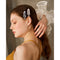 Magicsky 10PCS No Bend Hair Clips for Styling, Acrylic Resin Flat Clip, No Crease Curl Small Pin, Bang Seamless Hair Barrette Tool for Makeup-Hairstyle Accessories for Women Girls, Leopard White Black Magicsky