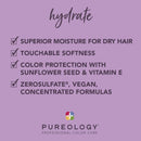 Pureology Hydrate Moisturizing Vegan Conditioner, 9 Fluid Ounces Pureology