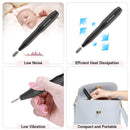 MelodySusie Electric Nail Drill Set for Acrylic Nails Gel Nails, Portable Nail Drill Machine Nail File Kit for Manicure Pedicure Dremel Polishing Shape Tools, Home Salon Use, Black MelodySusie Store