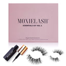 MoxieLash Magnetic Eyelashes with Eyeliner Kit - Essentials Kit Vol 2 - Natural Looking False Eyelashes - Sassy & Baby Lash + Magnetic Eyeliner + Eyeliner Remover Swabs - USA Owned - No Glue MoxieLash