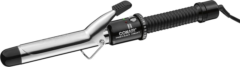 Conair Instant Heat 1-Inch Curling Iron, 1-inch barrel produces classic curls – for use on short, medium, and long hair Infinity Warehouse