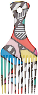 AFROPICK Anti-Static Plastic Hair Pick for Long, Thick, Curly, & Afro Hair (Fresher Prince) Afropick
