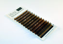Alluring Signature Silk Lashes Dark BROWN C Curl .20MIX Alluring