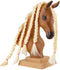 Breyer Horses Mane Beauty Horse Styling Head | SUNSET | Blonde Extra-Long Silky No Tangle Mane | 10" x 4.25" x 4.25" | Styling Book, Brush, Hair Coils, Hair Clips, Elastics | Horse Toy | Model