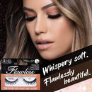Ardell Whisper Soft, False Eye Lashes Flawless 805 Black (4 Pack) Ardell