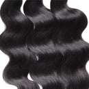 UNice Hair Icenu Series 8A Brazilian Body Wave Virgin Hair 3 Bundles 100% Human Hair Weave Extensions Natural Color 95-100g/piece (8 10 12) UNICE Store