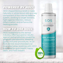 BRIOTECH Super Oxidizing Saline (SOS), All Natural Professional Grade Pure HOCl Gentle Oral Hygiene Mouthwash, Fight Bad Breath Caused by Germs and Plaque, Alcohol Free and pH Balanced. BRIOTECH