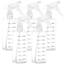 Youngever 5 Pack Empty Plastic Spray Bottles, Spray Bottles for Hair and Cleaning Solutions (16 Ounce) Youngever Store