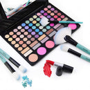 Makeup Brushes Set, 32pcs Blue Premium Cosmetic Make Up Brushes Foundation Blending Blush Concealer Shader Eyeshadow Eyeliner Compatible withTravel Makeup Bag Daxstar