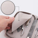 FAMILIFE Manicure Set, 7 in 1 Professional L14 Manicure Pedicure Set Stainless Steel Nail Clipper Set with Noble Portable Gray Travel Case Gift for Women Men FAMILIFE
