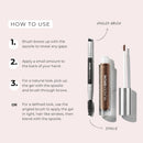 WUNDERBROW Waterproof Eyebrow Gel, Taupe-Grey, Vegan and Cruelty-Free Infinity Warehouse