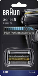 Braun Shaver Replacement Part 92B Black - Compatible with Series 9 Shavers Braun