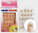 Beautia 3PACK 72tips So Cute Junior Color Changing Nail Under Sun, Sticker Nail for Kids (Pattern 4) Beautia