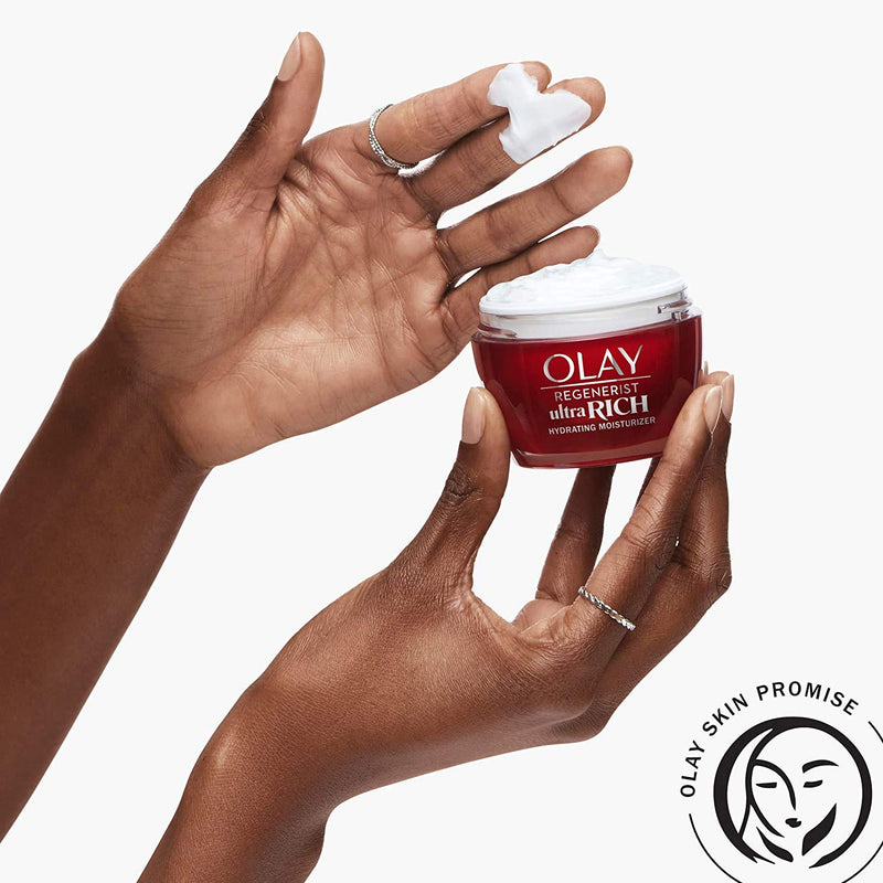 Olay Regenerist Ultra Rich Face Moisturizer with Vitamin B3+, Amino Peptide & Shea Butter, 1.7 Oz + Whip Face Moisturizer Travel/Trial Size Gift Set Olay Store