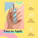 Beetles 20 Pcs Gel Nail Polish Kit, Free Spirit Collection Soak Off Nail Gel Polish Set Blue Gray Glitter Burgundy Red Purple Starter Kit with Glossy & Matte Top Base Coat DIY Manicure Set beetles Gel Polish